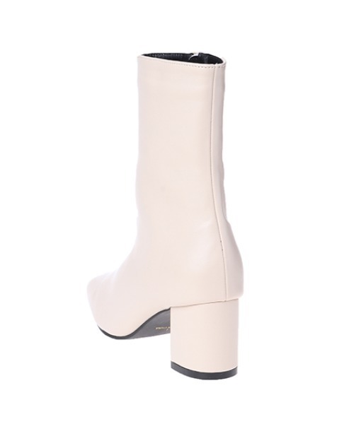 INGNI（イング）の「ベーシックミドルブーツ（ブーツ・レディース・ブラック/アイボリー・M/L）」の8枚目の写真