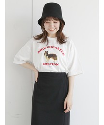 ehka sopo | ドッグロゴTシャツ(Tシャツ/カットソー)