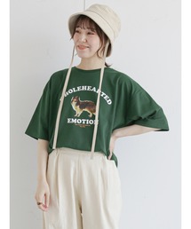 ehka sopo | ドッグロゴTシャツ(Tシャツ/カットソー)