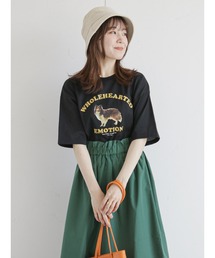 ehka sopo | ドッグロゴTシャツ(Tシャツ/カットソー)