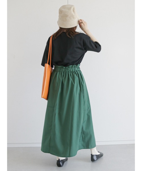 ehka sopo(エヘカソポ)の「ドッグロゴTシャツ(Tシャツ/カットソー・レディース・ブラック/オフホワイト/ピンク/グリーン・フリ-)」の17枚目の写真