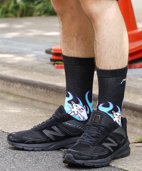 RIPNDIP（リップンディップ）の「RIPNDIP/リップンディップ Welcome To Heck Socks 靴下（ソックス/靴下・メンズ・ブルー・ONE SIZE）」の11枚目の写真