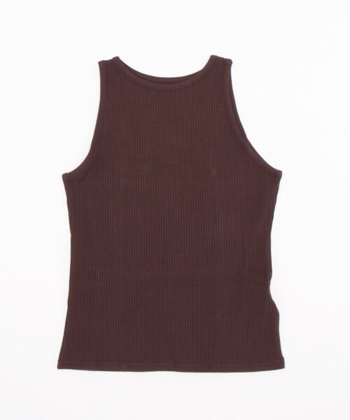 wee9s（ウィークス）の「american sleeve tank top / アメリカンスリーブタンクトップ（タンクトップ・レディース・ブラウン/ブラック・FREE）」の5枚目の写真