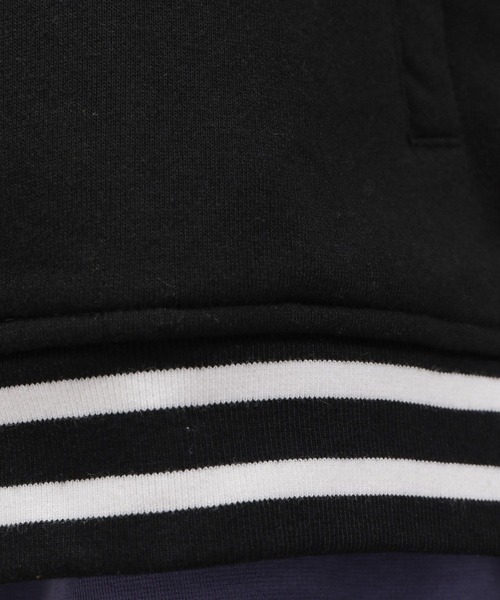 LAKOLE（ラコレ）の「裏毛スタジアムジャンパー / 125693（スタジャン・メンズ・オフホワイト/グリーン/ブラック・MEDIUM/X-LARGE/LARGE）」の13枚目の写真