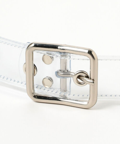 International Gallery BEAMS（インターナショナルギャラリービームス）の「IG / PVC ハトメベルト（ベルト・メンズ・イエロー/ブルー/その他・MEDIUM/LARGE）」の8枚目の写真