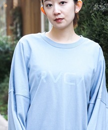 RVCA | RVCA メンズ BIG RVCA LT ロングスリーブＴシャツ【2022年秋冬モデル】/ルーカ長袖ロンT(Tシャツ/カットソー)