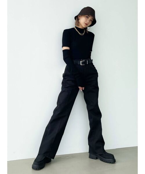 EMODA（エモダ）の「モノグラムバケットハット（ハット・レディース・ブラック/その他・FREE）」の6枚目の写真