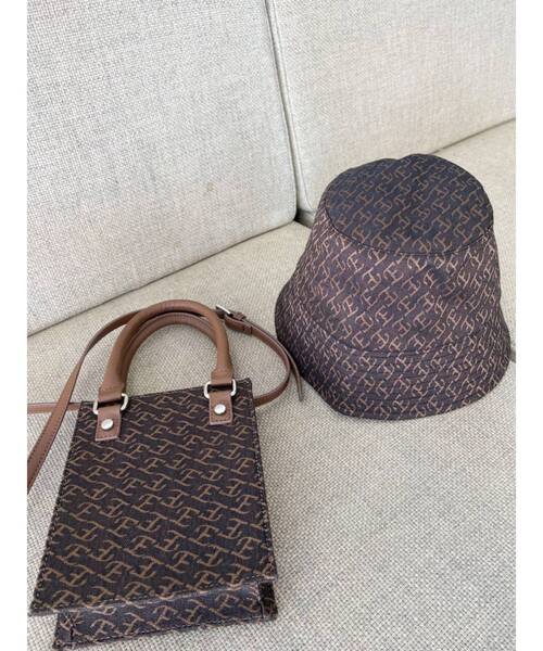 EMODA（エモダ）の「モノグラムバケットハット（ハット・レディース・ブラック/その他・FREE）」の7枚目の写真