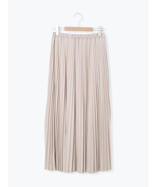 Samansa Mos2 blue（サマンサモスモスブルー）の「トリコットプリーツスカート（スカート・レディース・ブラック/グレー/カーキ・ﾌﾘ-）」の21枚目の写真