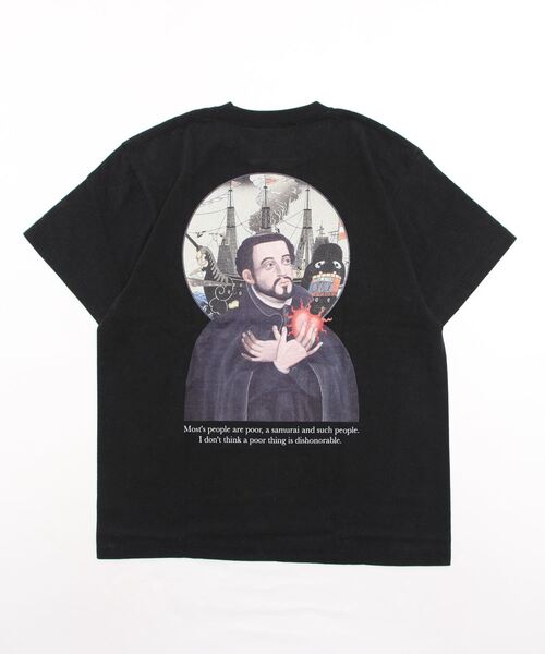 SAMURAI CORE(サムライコア)の「/SAMURAI CORE/ガンズ&ザビエル Tee(Tシャツ/カットソー・メンズ・ブラック/グレー/ホワイト・X-LARGE/XX-LARGE/LARGE)」の6枚目の写真