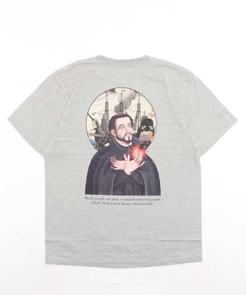 SAMURAI CORE(サムライコア)の「/SAMURAI CORE/ガンズ&ザビエル Tee(Tシャツ/カットソー・メンズ・ブラック/グレー/ホワイト・X-LARGE/XX-LARGE/LARGE)」の4枚目の写真