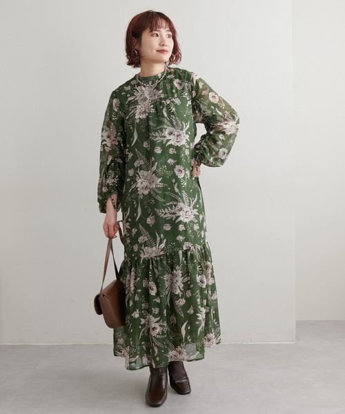 natural couture（ナチュラルクチュール）の「花柄ジャガード