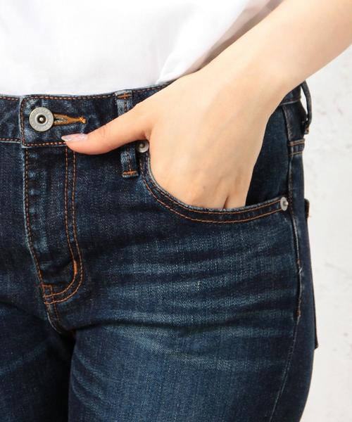 green label relaxing（グリーンレーベルリラクシング）の「GC DNM クロップドパンツ（デニムパンツ・レディース・ネイビー/コバルトブルー・38/36/34/40/44/42）」の16枚目の写真