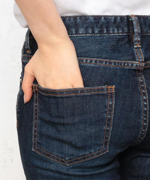 green label relaxing（グリーンレーベルリラクシング）の「GC DNM クロップドパンツ（デニムパンツ・レディース・ネイビー/コバルトブルー・38/36/34/40/44/42）」の8枚目の写真