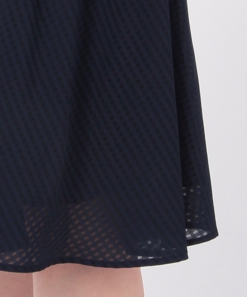 THE EMPORIUM（ジエンポリアム）の「シアーギンガムチェックスカート（スカート・レディース・ホワイト/イエロー/ブルー・38）」の10枚目の写真