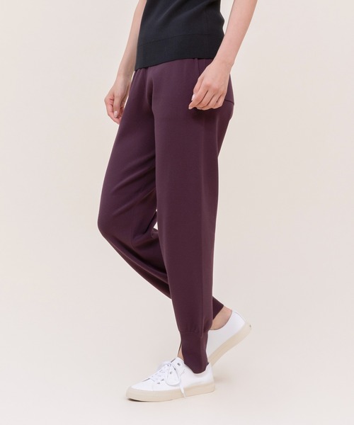 le coq sportif(ルコックスポルティフ)の「【WEB限定カプセルコレクション】 ニットジョガーパンツ ルコック レディース スポーツ(その他パンツ・レディース・ブラウン/ブラック/グレー・S/M(M)/L)」の7枚目の写真