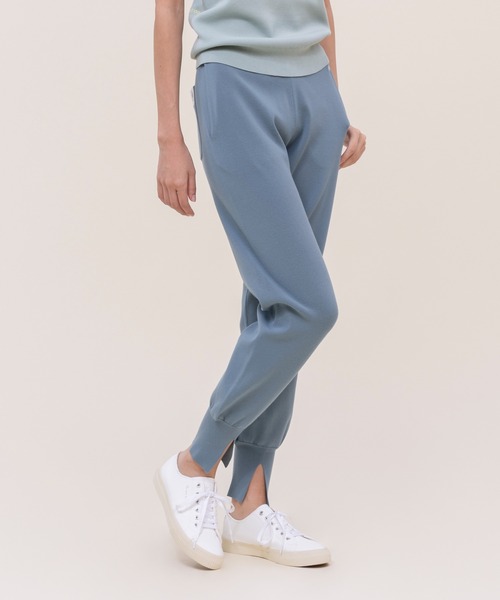 le coq sportif(ルコックスポルティフ)の「【WEB限定カプセルコレクション】 ニットジョガーパンツ ルコック レディース スポーツ(その他パンツ・レディース・ブラウン/ブラック/グレー・S/M(M)/L)」の11枚目の写真