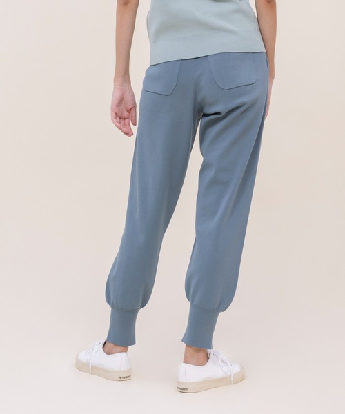 le coq sportif(ルコックスポルティフ)の「【WEB限定カプセルコレクション】 ニットジョガーパンツ ルコック レディース スポーツ(その他パンツ・レディース・ブラウン/ブラック/グレー・S/M(M)/L)」の12枚目の写真