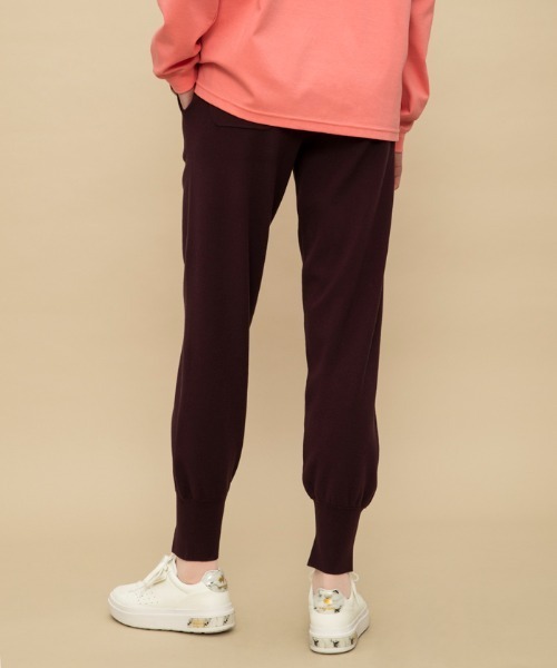 le coq sportif(ルコックスポルティフ)の「【WEB限定カプセルコレクション】 ニットジョガーパンツ ルコック レディース スポーツ(その他パンツ・レディース・ブラウン/ブラック/グレー・S/M(M)/L)」の19枚目の写真