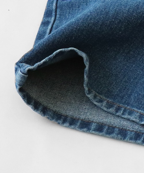 antiqua（アンティカ）の「タックデニムパンツ（デニムパンツ・レディース・ブルー/コバルトブルー・M/L）」の8枚目の写真