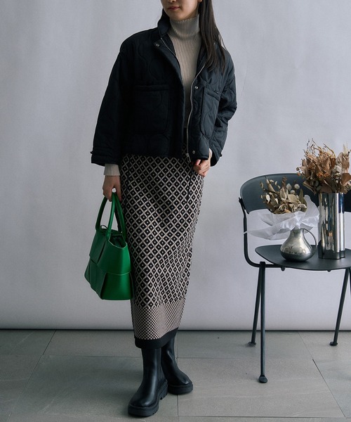 SETUP7(セットアップセブン)の「SWEET掲載商品 谷まりあさん着用【SETUP7】サイドゴアブーツ KNF(ブーツ・レディース・ブラック/ホワイト・37/38/39/40)」の5枚目の写真