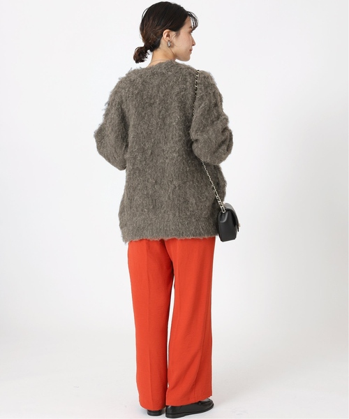 B.C STOCK（ベーセーストック）の「≪追加≫シャギーカーディガン（カーディガン/ボレロ・レディース・イエロー/ベージュ/チャコールグレー/ブルー・FREE）」の11枚目の写真