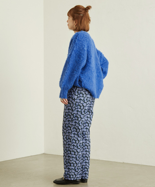 B.C STOCK（ベーセーストック）の「≪追加≫シャギーカーディガン（カーディガン/ボレロ・レディース・イエロー/ベージュ/チャコールグレー/ブルー・FREE）」の12枚目の写真