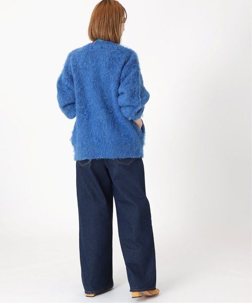 B.C STOCK（ベーセーストック）の「≪追加≫シャギーカーディガン（カーディガン/ボレロ・レディース・イエロー/ベージュ/チャコールグレー/ブルー・FREE）」の8枚目の写真