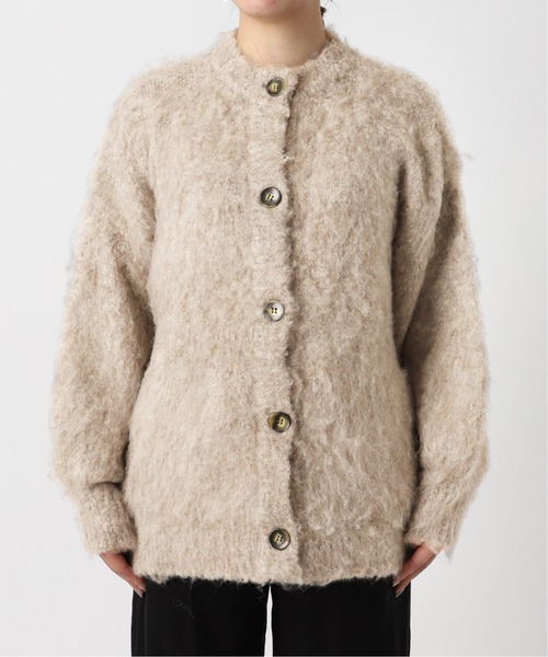 B.C STOCK（ベーセーストック）の「≪追加≫シャギーカーディガン（カーディガン/ボレロ・レディース・イエロー/ベージュ/チャコールグレー/ブルー・FREE）」の22枚目の写真