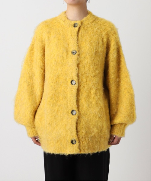 B.C STOCK（ベーセーストック）の「≪追加≫シャギーカーディガン（カーディガン/ボレロ・レディース・イエロー/ベージュ/チャコールグレー/ブルー・FREE）」の16枚目の写真