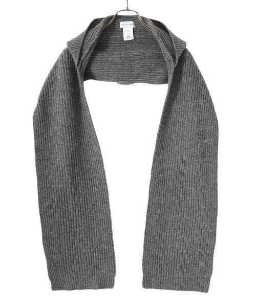 BALLAST ARK（バラストアーク）の「BALLAST ARK / バラストアーク：WOOL HOODIE MUFFLER：BA06-M001[AST]（マフラー・メンズ・ブラウン/グレー・FREE）」の13枚目の写真