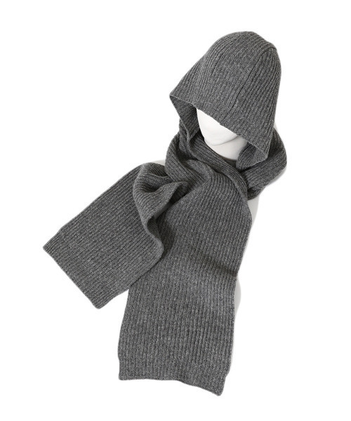 BALLAST ARK / バラストアーク：WOOL HOODIE MUFFLER：BA06-M001[AST