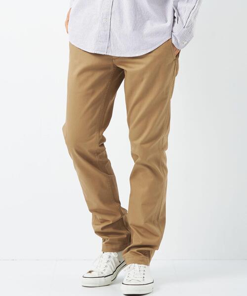 green label relaxing（グリーンレーベルリラクシング）の「アーバンスリムフィット チノパンツ（チノパンツ・メンズ・ブラック/グレー/ベージュ/ダークグリーン・XL/M/L/S）」の3枚目の写真