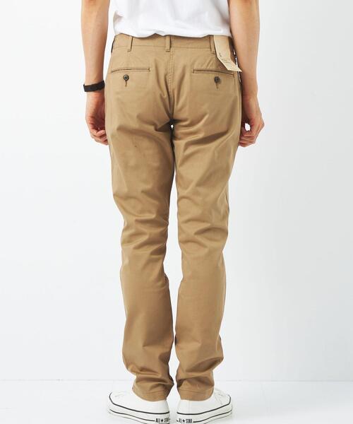 green label relaxing（グリーンレーベルリラクシング）の「アーバンスリムフィット チノパンツ（チノパンツ・メンズ・ブラック/グレー/ベージュ/ダークグリーン・XL/M/L/S）」の7枚目の写真