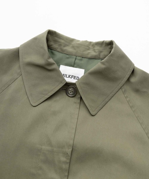MILKFED.（ミルクフェド）の「TRENCH COAT（トレンチコート・レディース・オリーブ/ベージュ・ONE SIZE）」の5枚目の写真
