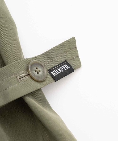 MILKFED.（ミルクフェド）の「TRENCH COAT（トレンチコート・レディース・オリーブ/ベージュ・ONE SIZE）」の8枚目の写真