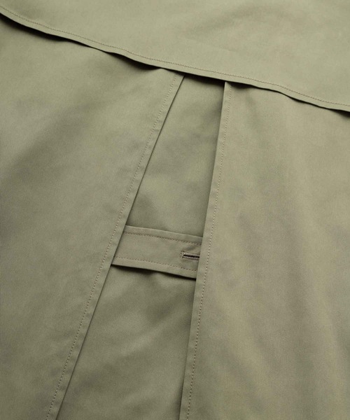 MILKFED.（ミルクフェド）の「TRENCH COAT（トレンチコート・レディース・オリーブ/ベージュ・ONE SIZE）」の11枚目の写真