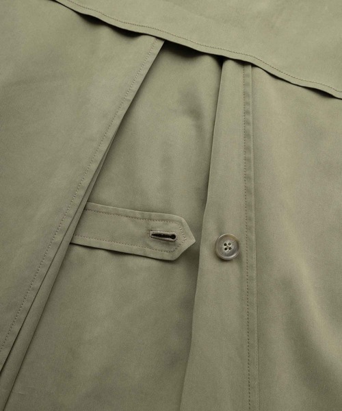 MILKFED.（ミルクフェド）の「TRENCH COAT（トレンチコート・レディース・オリーブ/ベージュ・ONE SIZE）」の12枚目の写真