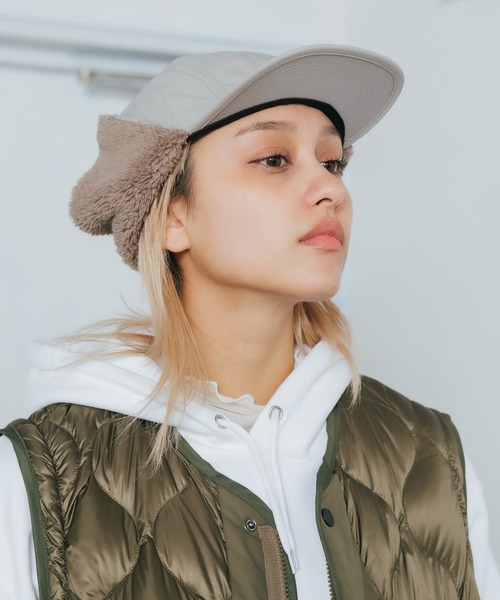 STARTER（スターター）の「STARTER/スターター STC EARFLAP CAP キャップ（キャップ・メンズ・ネイビー/グリーン/ブラック/グレー・58cm）」の8枚目の写真