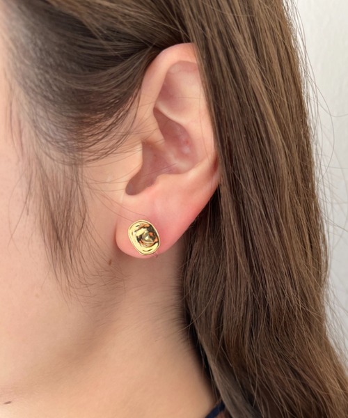 LOWRYS FARM（ローリーズファーム）の「５ＳＥＴ樹脂ノンホールイヤリング　182189（イヤリング・レディース・シルバー/ゴールド/ゴールド系その他・FREE）」の9枚目の写真