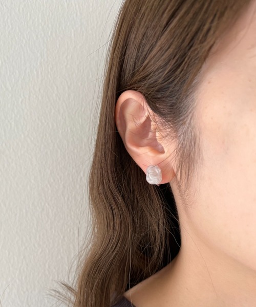 LOWRYS FARM（ローリーズファーム）の「５ＳＥＴ樹脂ノンホールイヤリング　182189（イヤリング・レディース・シルバー/ゴールド/ゴールド系その他・FREE）」の12枚目の写真