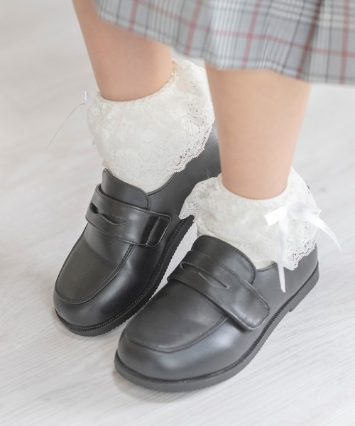 Catherine Cottage（キャサリンコテージ）の「男女兼用　フォーマルローファー（ローファー・キッズ・ブラック・18/19/21/23/22/20/17/16）」の3枚目の写真