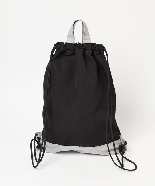 GLOBAL WORK（グローバルワーク）の「洗えるスクールナップサック/182242（エコバッグ/サブバッグ・キッズ・ブルー/サックスブルー/ブラック/ブラック系1/パープル/ミント/ブラック系・ONE SIZE）」の9枚目の写真