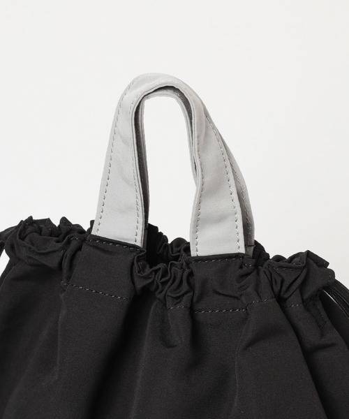 GLOBAL WORK（グローバルワーク）の「洗えるスクールナップサック/182242（エコバッグ/サブバッグ・キッズ・ブルー/サックスブルー/ブラック/ブラック系1/パープル/ミント/ブラック系・ONE SIZE）」の10枚目の写真