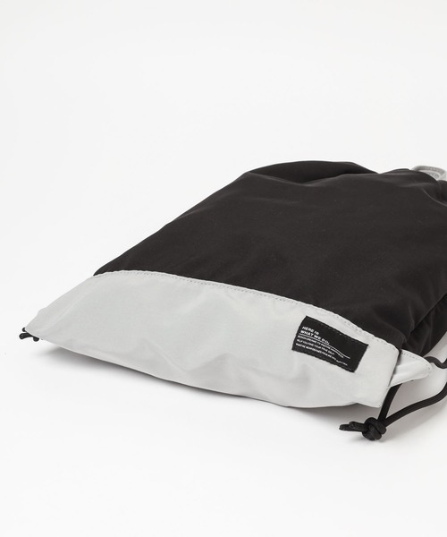 GLOBAL WORK（グローバルワーク）の「洗えるスクールナップサック/182242（エコバッグ/サブバッグ・キッズ・ブルー/サックスブルー/ブラック/ブラック系1/パープル/ミント/ブラック系・ONE SIZE）」の13枚目の写真