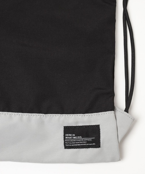 GLOBAL WORK（グローバルワーク）の「洗えるスクールナップサック/182242（エコバッグ/サブバッグ・キッズ・ブルー/サックスブルー/ブラック/ブラック系1/パープル/ミント/ブラック系・ONE SIZE）」の16枚目の写真