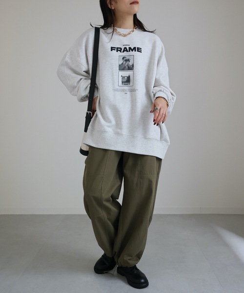 diante オーバースウェット gray