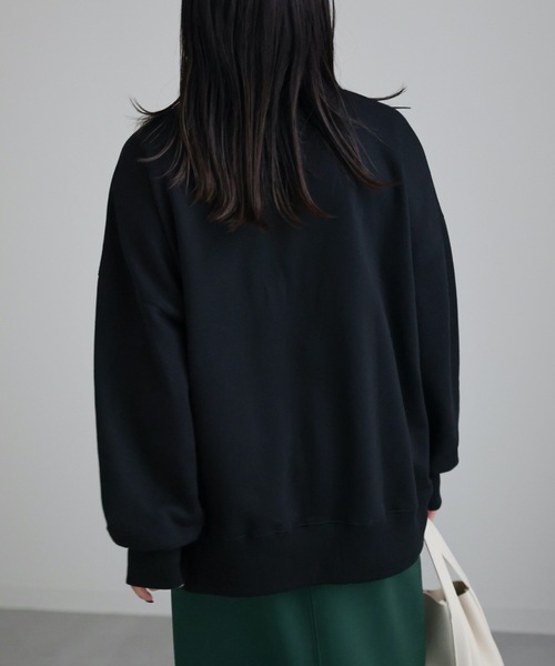 セール】モノクロフォトロゴBIG裏毛プルオーバー（スウェット