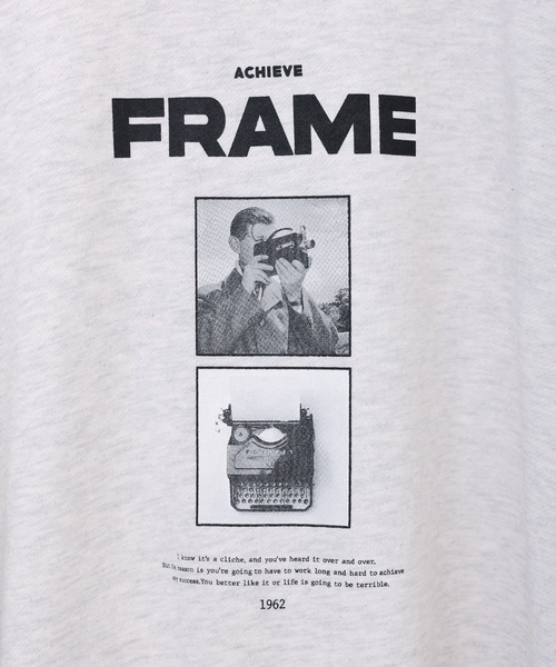 ap retro(アプレトロ)の「モノクロフォトロゴBIG裏毛プルオーバー(スウェット・レディース・ブラック/ホワイト/杢グレー・FREE)」の15枚目の写真