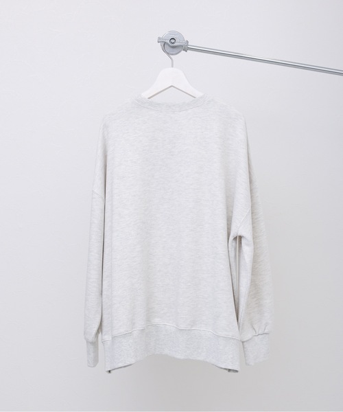 ap retro(アプレトロ)の「モノクロフォトロゴBIG裏毛プルオーバー(スウェット・レディース・ブラック/ホワイト/杢グレー・FREE)」の14枚目の写真